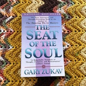 The Seat of the Soul by Gary Zukav - White & Purple Cover